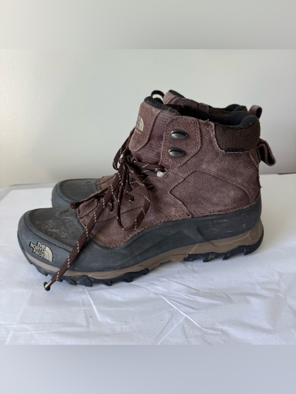 THE NORTH FACE Size 10.5 Men’s Brown Winter Waterproof Boots